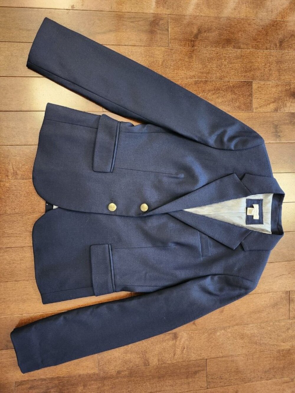 J Crew women's navy blazer in size 8